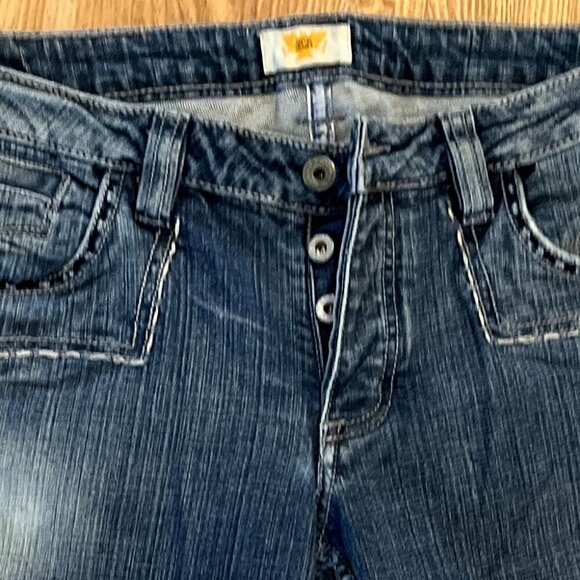 Antik Denim Woman's BoHo/Bohemian Embroidered Jeans Sz 31 - Picture 4 of 12